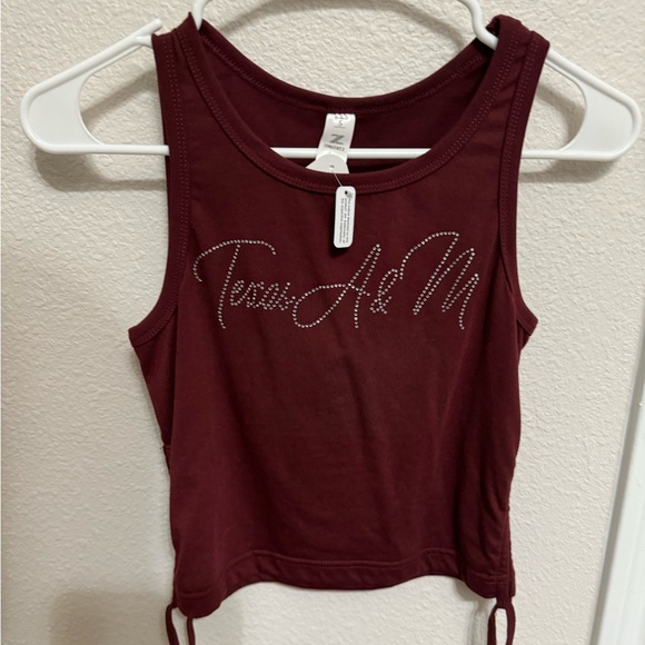 Texas A&M Rhinestone Tank - Picture 2 of 4